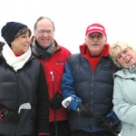 Winter golf
